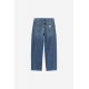 CARHARTT WIP LANDON PANT BLUE MARBLE USED WASH NO LENGTH