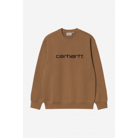 CARHARTT WIP SWEAT W BROWN BLACK