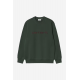 CARHARTT WIP SWEAT DARK SCARAB / PALISANDER