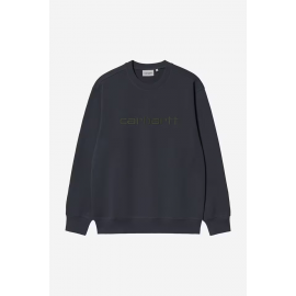 CARHARTT WIP SWEAT DARK NAVY / DARK SCARAB