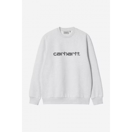 CARHARTT WIP SWEAT ASH HEATHER / GRAPHITE