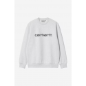 CARHARTT WIP SWEAT ASH HEATHER / GRAPHITE
