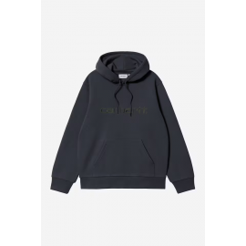 CARHARTT WIP HOODED SWEAT DARK NAVY / DARK SCARAB