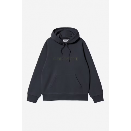 CARHARTT WIP HOODED SWEAT DARK NAVY / DARK SCARAB