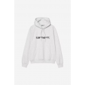 CARHARTT WIP HOODED SWEAT ASH HEATHER / GRAPHITE