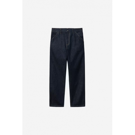CARHARTT SINGLE KNEE PANT 100% COTTON BLUE RINSED