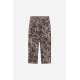 CARHARTT WIP SINGLE KNEE PANT CAMO FEATHER TREE BLACK HEAVY STONE WASHED