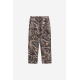 CARHARTT WIP SINGLE KNEE PANT CAMO FEATHER TREE BLACK HEAVY STONE WASHED