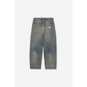 CARHARTT WIP BRANDON PANT BLUE WORN USED WASH