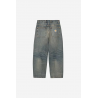 CARHARTT WIP BRANDON PANT BLUE WORN USED WASH