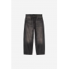 CARHARTT WIP BRANDON PANT BLACK TOBACCO USED WASH