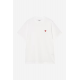 CARHARTT WIP S/S SMALL HEART T-SHIRT WHITE /RED