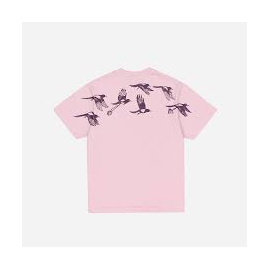 JACKER D.BIRDS COOPER T-SHIRT PINK