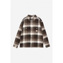 CARHARTT WIP L/S ESTERSON SHIRT CHECK TABACCO