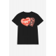 CARHARTT WIP W' S/S HARTT CASE T-SHIRT BLACK