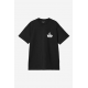 CARHARTT WIP S/S CUTOUT T-SHIRT BLACK