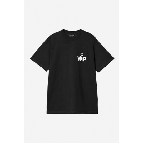 CARHARTT WIP S/S CUTOUT T-SHIRT BLACK
