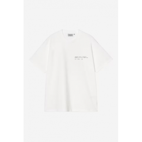 CARHARTT WIP S/S FEATHER PROGRESS T-SHIRT WHITE