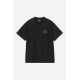 CARHARTT WIP S/S ARCH SCRIPT T-SHIRT BLACK / WIP H BROWN