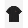 CARHARTT WIP S/S ARCH SCRIPT T-SHIRT BLACK / WIP H BROWN