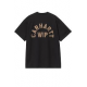 CARHARTT WIP S/S ARCH SCRIPT T-SHIRT BLACK / WIP H BROWN