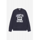 CARHARTT WIP 1989 WINNERS SWEAT SARK NAVY HEAVY STONE WASH
