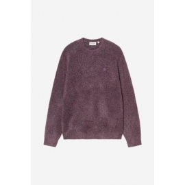 CARHARTT WIP CURTIS SWEATER TANGLED SHADY PURPLE