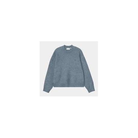 CARHARTT WIP CURTIS SWEATER TANGLED SHADY BLUE
