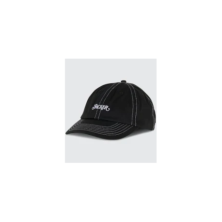 JACKER CLASSIC LOGO CAP BLACK 