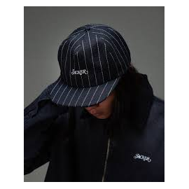JACKER STRIPE CAP BLACK BLACK