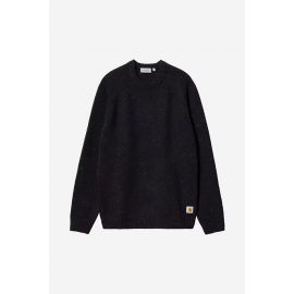 CARHARTT WIP ANGILISTIC SWEATER SPECKLED DARK NAVY