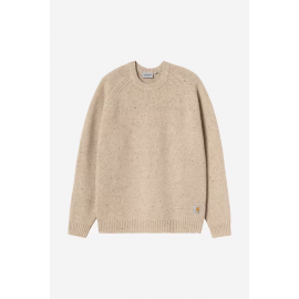 CARHARTT WIP ANGILISTIC SWEATER SPECKLED FLEUR DE SEL