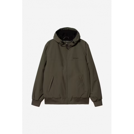 CARHARTT WIP HOODED SAIL JACKET CYPRESS / BLACK