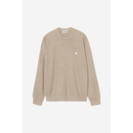 CARHARTT WIP MADISON SWEATER FLEUR DE SEL / WAX