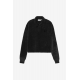 CARHARTT WIP W' L/S MARINE POLO SWEATER BLACK / BLACK