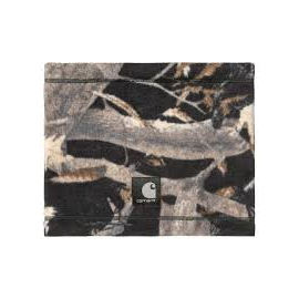  CARHARTT WIP BLEVIN NECKWARMER CAMO FEATHER TREE BLACK