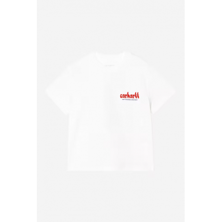 CARHARTT WIP W' S/S FRAMEWORK T-SHIRT WHITE