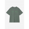 CARHARTT WIP S/S BOXED T-SHIRT DARK SCARAB GARMENT DYED