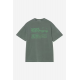 CARHARTT WIP S/S BOXED T-SHIRT DARK SCARAB GARMENT DYED