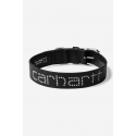 CARHARTT WIP SCRIPT STUDS DOG COLLAR BLACK M/L