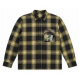 VOLCOM FA OZZY PLAID LS MUSTARD
