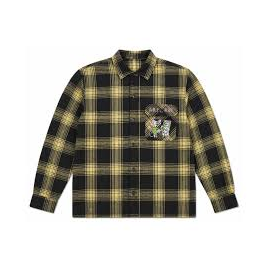 VOLCOM FA OZZY PLAID LS MUSTARD