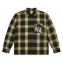 VOLCOM FA OZZY PLAID LS MUSTARD