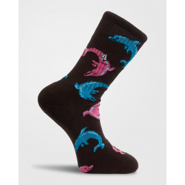 VOLCOM FA OZZY SOCK 1 RAISIN
