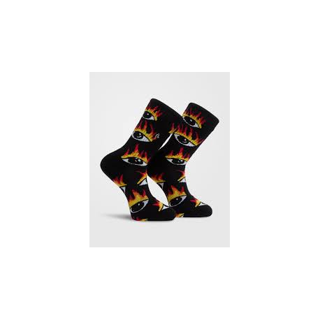 VOLCOM FA OZZY SOCK 2 BLACK