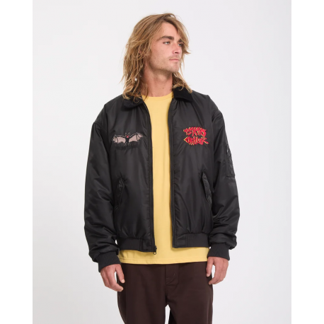 VOLCOM FA OZZY JACKET BLACK
