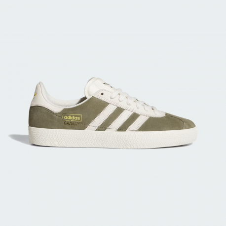 ADIDAS GAZELLE ADV OLISTR / CWHITE / GOLDMT