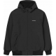 CARHARTT WIP HOODED SAIL JACKET BLACK / WHITE