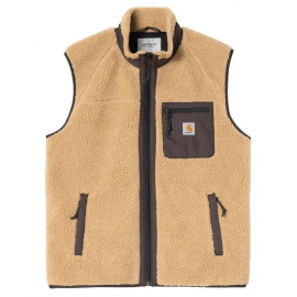 CARHARTT WIP PRENTIS VEST LINER WIP DUSTY H / TABACCO
