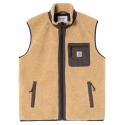 CARHARTT WIP PRENTIS VEST LINER WIP DUSTY H / TABACCO